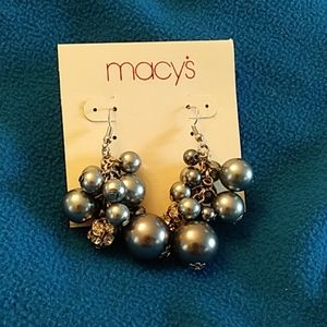 Brand new faux pearl earrings